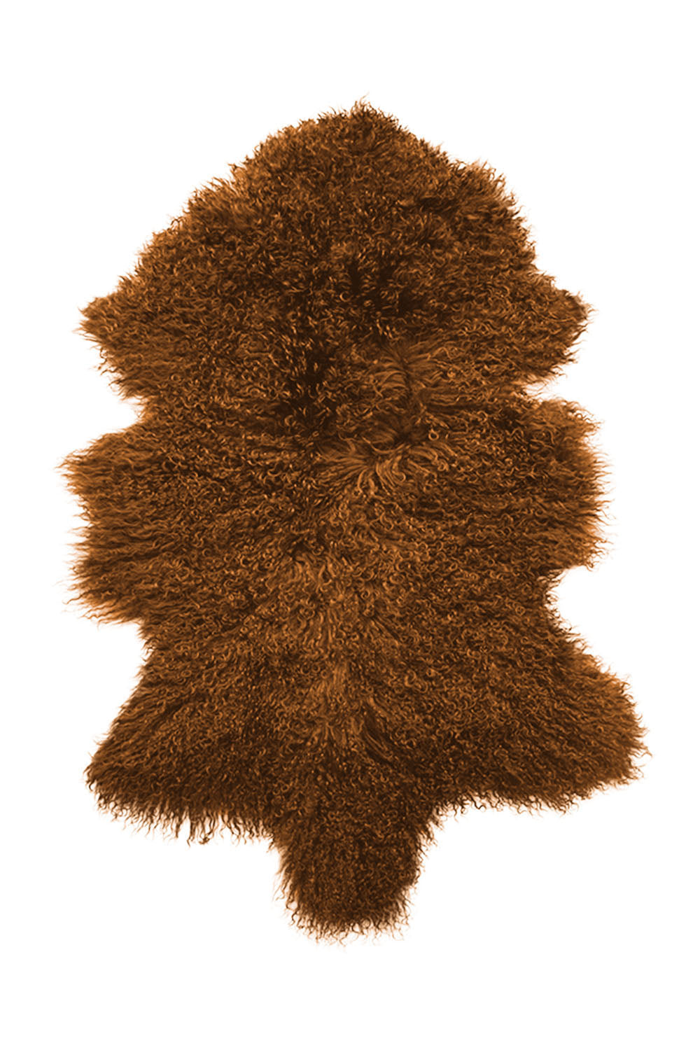 Meru Tibetan Lambs skin Fur hides and cushions - Meru in Cassia Bark from Mulberi sku 23669H | My Sanctuary NZ