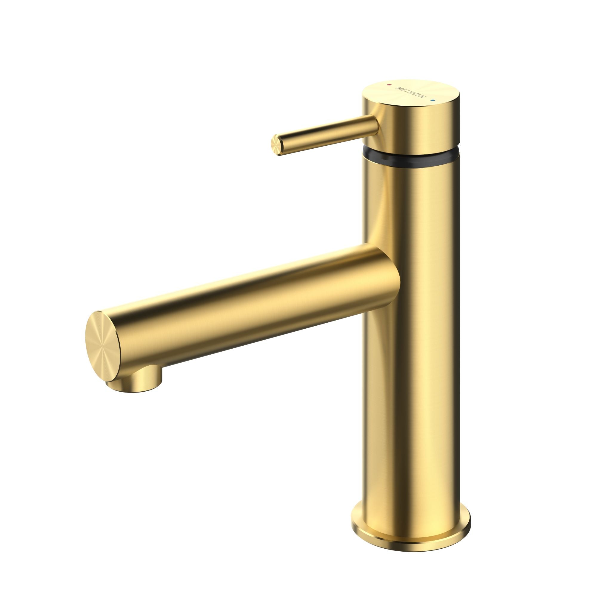 Methven Turoa Basin Mixer Brushed Gold $549 – My Sanctuary NZ